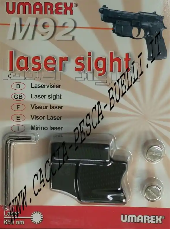 BERETTA LASER PUNTAMENTO PER SERIE 92 buellistore
