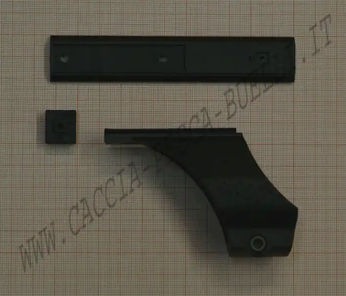 attacco e slitta weaver per pistola umarex cp99