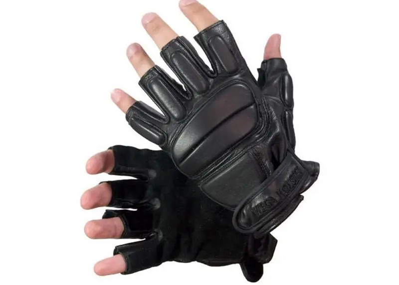 vega holster guanti in pelle tg m