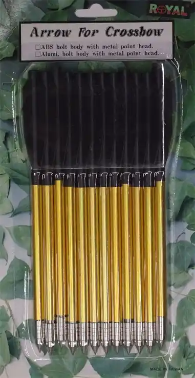 ROYAL FRECCE PER BALESTRA A PISTOLA IN ALLUMINIO 12PZ buellistore