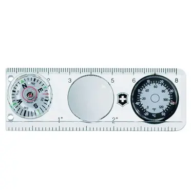 VICTORINOX V-4.05 68.44 BUSSOLA LENTE RIGHELLO buellistore