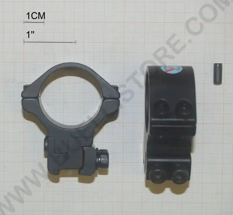 sportmatch attacchi regolabili per ottiche da 30 mm con altezza regolabile, adjustable scope ring sportmatch