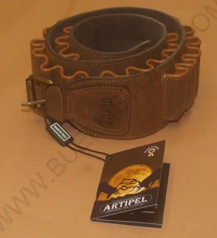 ARTIPEL CARTUCCERA PELLE PER CAL.20 - 30 CELLE buellistore
