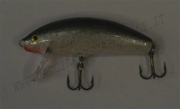 PELICAN SKIPPER 5CM GALLEGGIANTE ARGENTO NERO buellistore