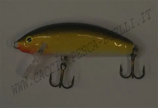 PELICAN SKIPPER 7CM GALLEGGIANTE GIALLO NERO buellistore