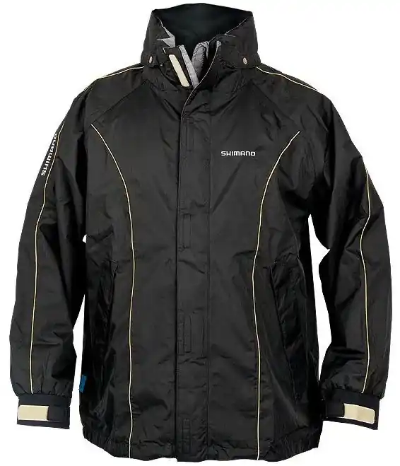 SHIMANO GIACCA DRYSHIELD LIGHT RAIN JACKET NERO - TG L buellistore