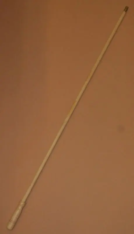 asta in legno per pulizia canne fucile