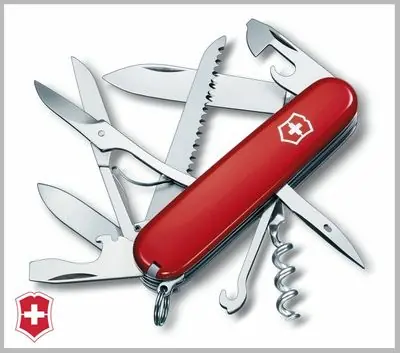victorinox huntsman red coltello multiuso