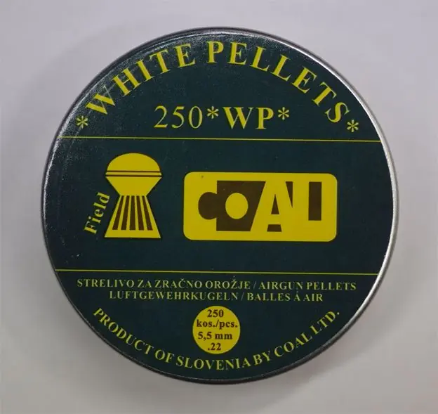 COAL PIOMBINI WHITE PELLETS 5.5 buellistore