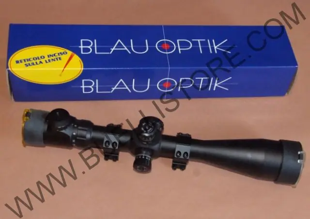 ottica blauoptik 6 24 x 50 ir reticolo illuminato