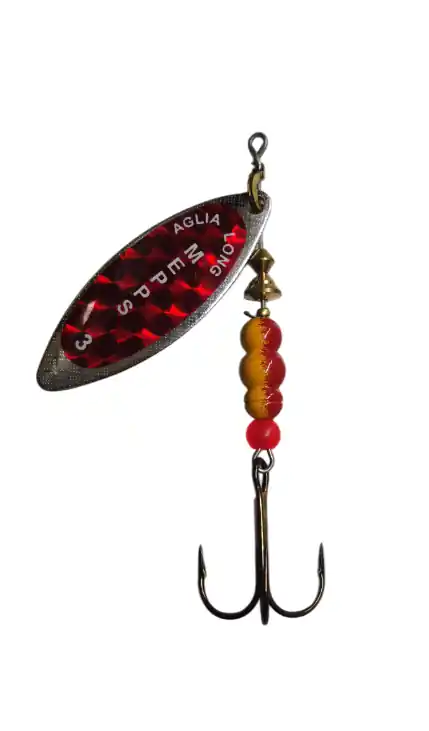 MEPPS ROTANTE AGLIA LONG REDBO SILVER - N.3 buellistore