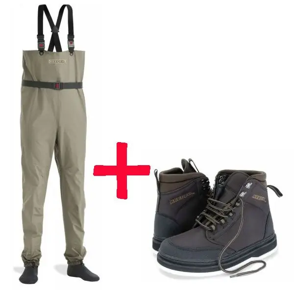 VISION KIT WADERS + SCARPONE TAGLIA L-43 buellistore