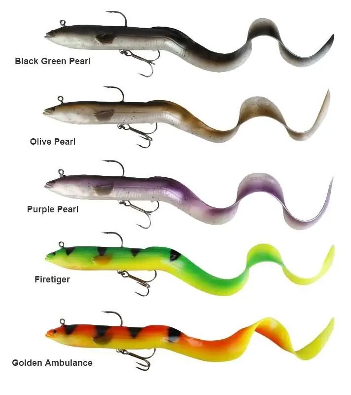 REAL EEL 20CM - 38G - OLIVE PEARL NL buellistore