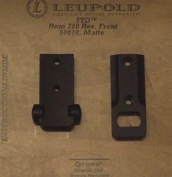leupold attacco ottica 50018 per anelli std per remington 700