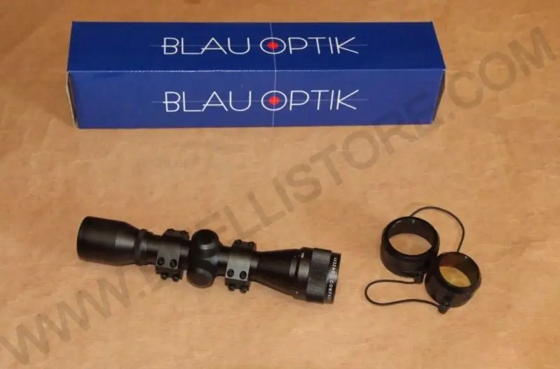 ottiche blauoptik 4 x 32 per carabine ad aria compressa