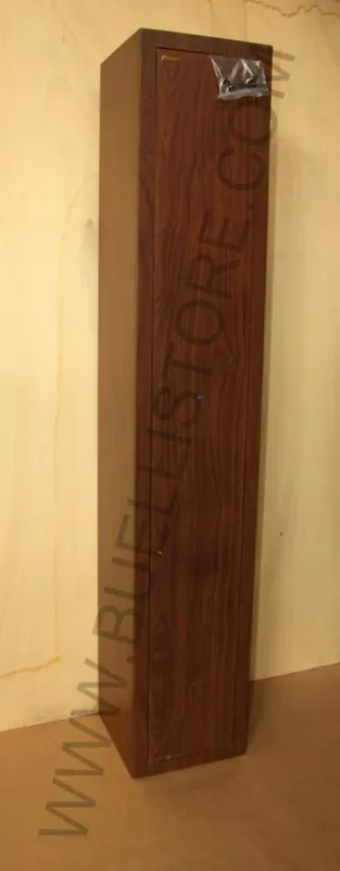 armadio blindato a 4 posti colore legno