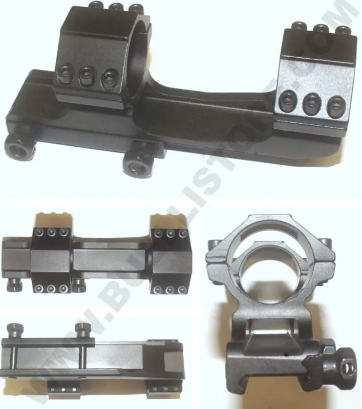 blauoptik attacco disassato per slitte weaver e ottiche con tubo da 30 mm, offset scope mount blauoptick, new offset scope mount good quality