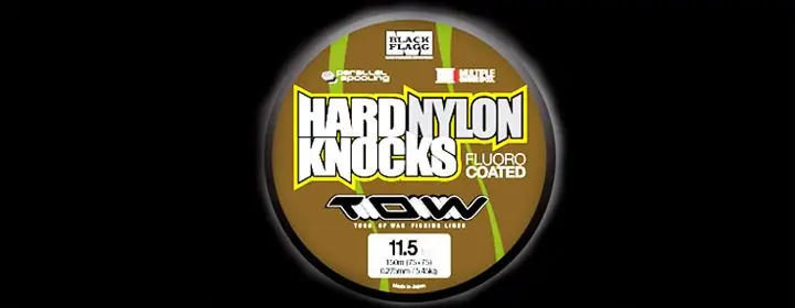 BLACK FLAGG TOW HARD KNOCKS FLUOROCOATED 150MT - 8.5LB buellistore