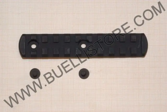 BERETTA SLITTA WEAVER LATERALE IN ALLUMINIO
