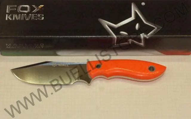 COLTELLO FOX NJALL ARANCIO