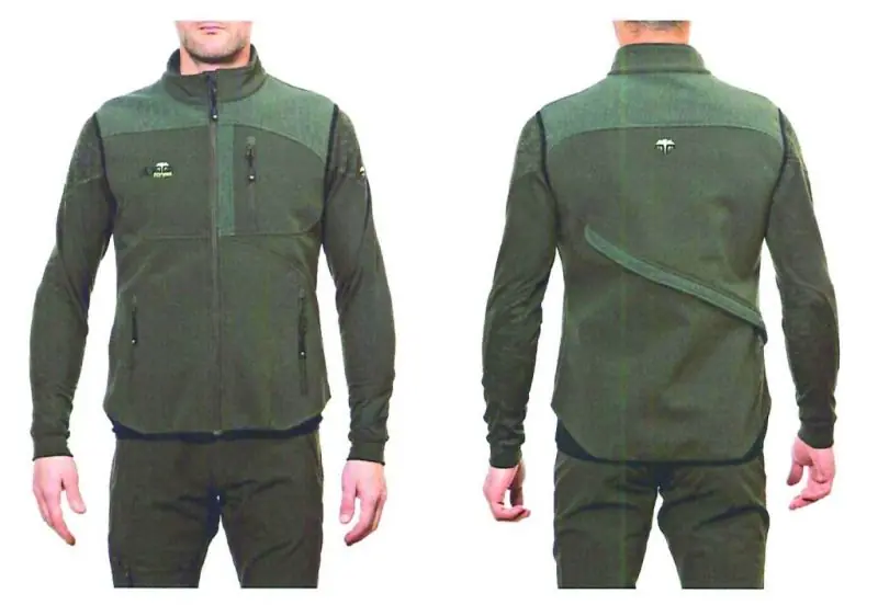 zotta forrest vest gilet morbido caldo leggero taglia s