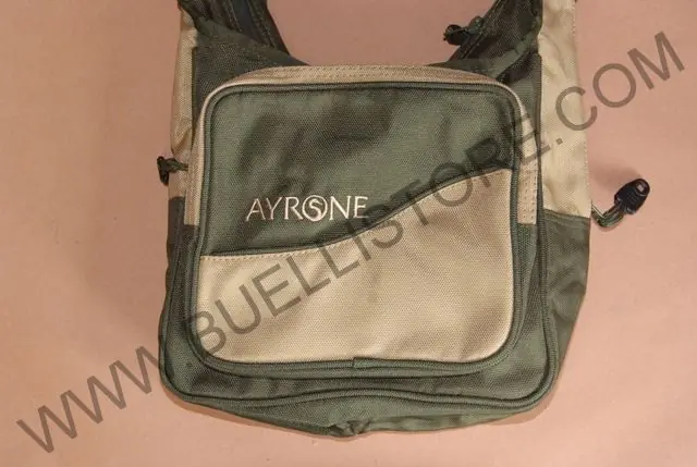 RADAR BORSA PORTACARTUCCE "CESENA" IN NYLON BICOLORE CON 4 TASCHE E TRACOLLA buellistore