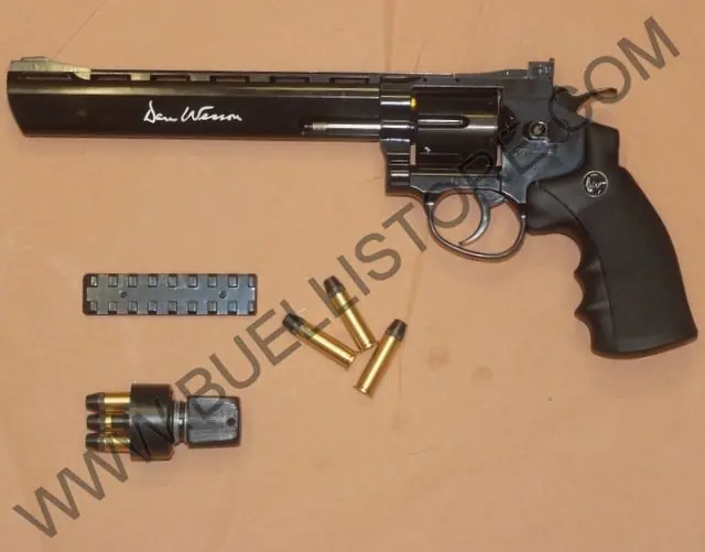 asg revolver dan wesson pellets