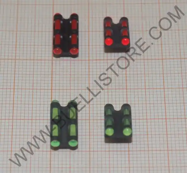 tacca di mira fibra ottica