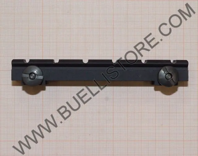 interfaccia weaver con sgancio rapido per fucili semiautomatici e carabine con fresature sulla carcassa