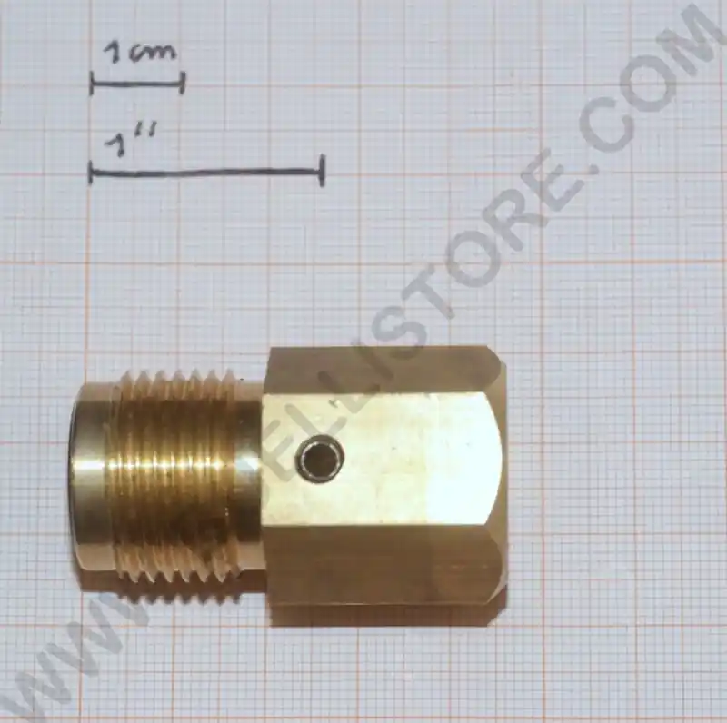 raccordo per bombola pcp co2 3/4‘‘, raccordo per ricarica bombole aria compressa