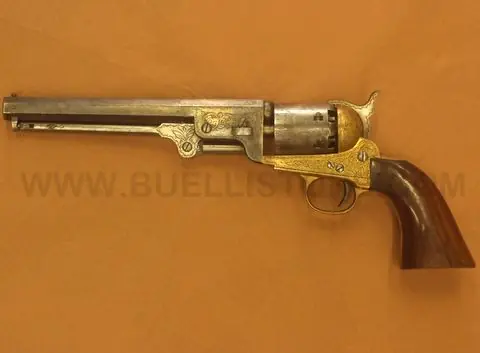 colt navy single action army, pistola collezione revolve
