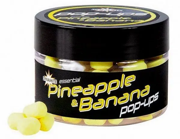 DYNAMITE FLURO POP UP DUMBELLS ESSENTIAL - PINEAPPLE E BANANA 12mm buellistore