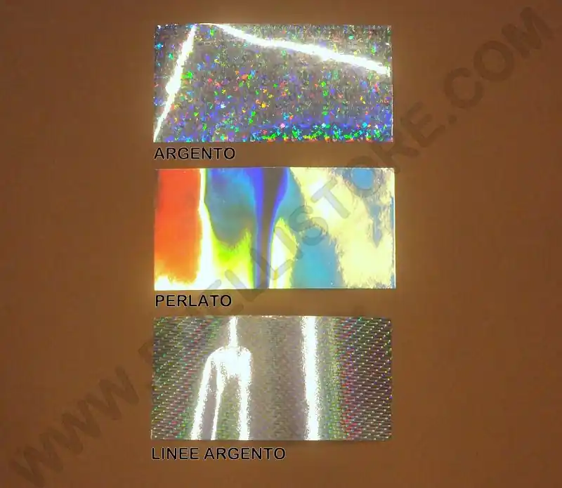 balzer pellicola adesiva olografica, pellicola costruzione artificilai, pellicola adesiva olografica artificiali, pellicola adesiva olografica argento linee artificiali