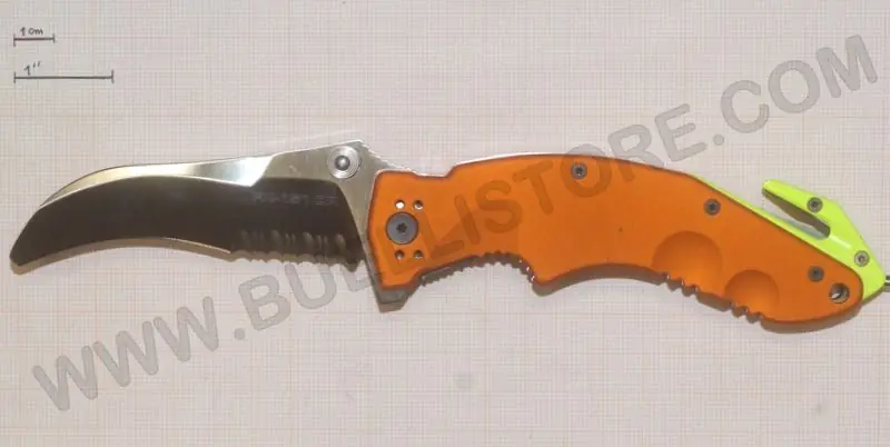 fox coltello da soccorso, coltello emergenza, coltello lama liscia seghettata, coltello seghetto,