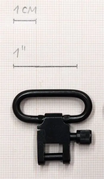 maglietta rapida porta cinghia in metallo con vite laterale
