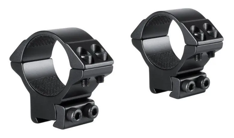 HAWKE ATTACCHI MATCH DA 11mm PER OTTICHE CON TUBO DA 30 mm
