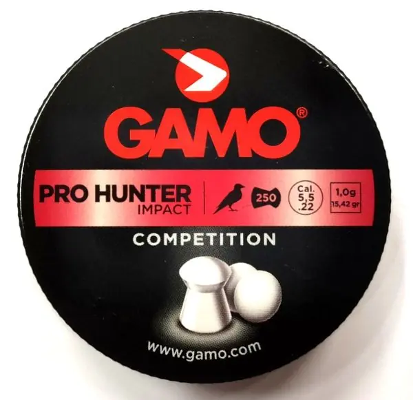 GAMO PRO HUNTER IMPACT cal. 5,5 - 1,0 g / 250 pz.