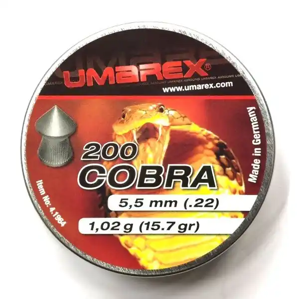 UMAREX COBRA cal. 5,5 (.22) - 200 pz.