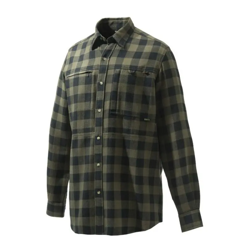 beretta camicia overshirt zippered pocket tg 3xl