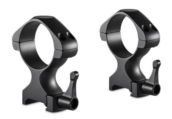 HAWKE ATTACCHI PRECISION DA 34mm CON LEVA PER SLITTE WEAVER - PROFILO ALTO buellistore