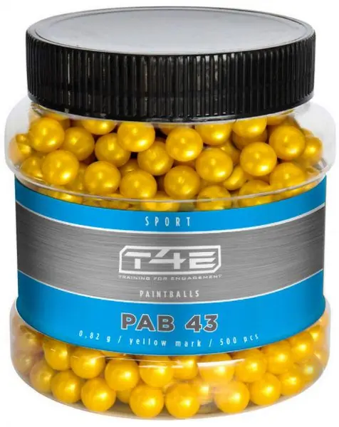 UMAREX T4E SPORT PAB cal. 43 0.82G / YELLOW