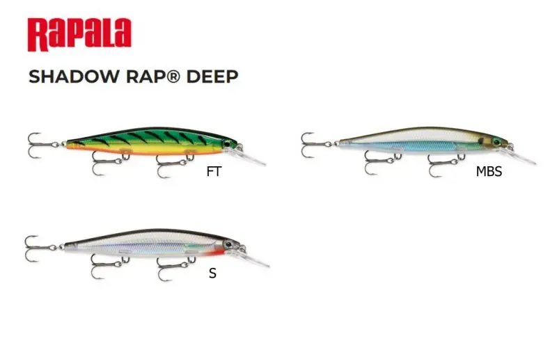 RAPALA - SHADOW RAP DEEP - 11 CM - 13 G buellistore