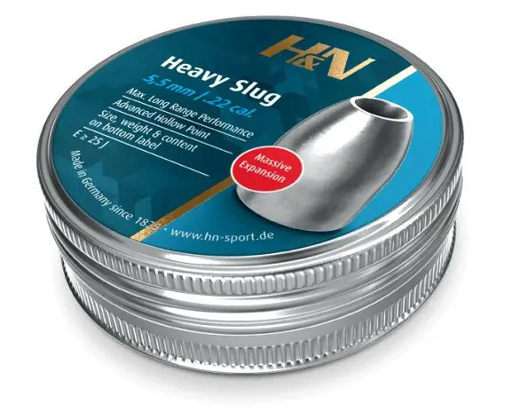 H&N HEAVY SLUG 40gr cal. 5,5 (.217) 120pz. ≥ 25 J buellistore