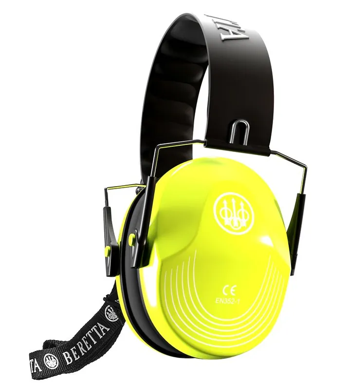CUFFIE DA TIRO BERETTA EARMUFF - Giallo Fluo (02FF) buellistore