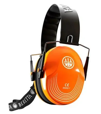 CUFFIE DA TIRO BERETTA EARMUFF - Arancio Fluo (04FF) buellistore