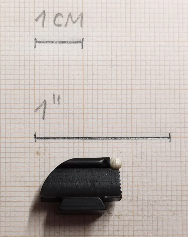 LPA MIRINO CON INSERTO BIANCO / 11mm buellistore
