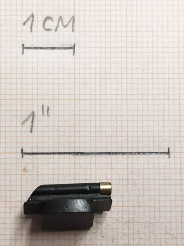 LPA MIRINO CON INSERTO IN OTTONE / 8mm buellistore