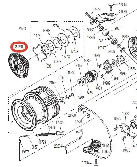 SHIMANO DRAG KNOB