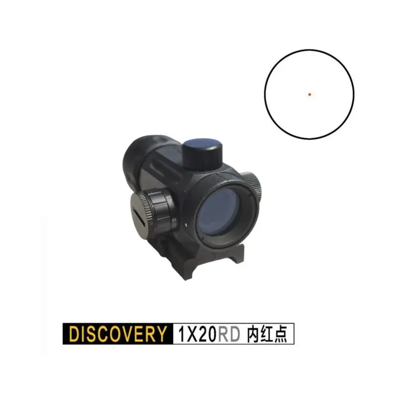 DISCOVERY OPTICS RED DOT CIRCLE 1X20 RD BLACK buellistore