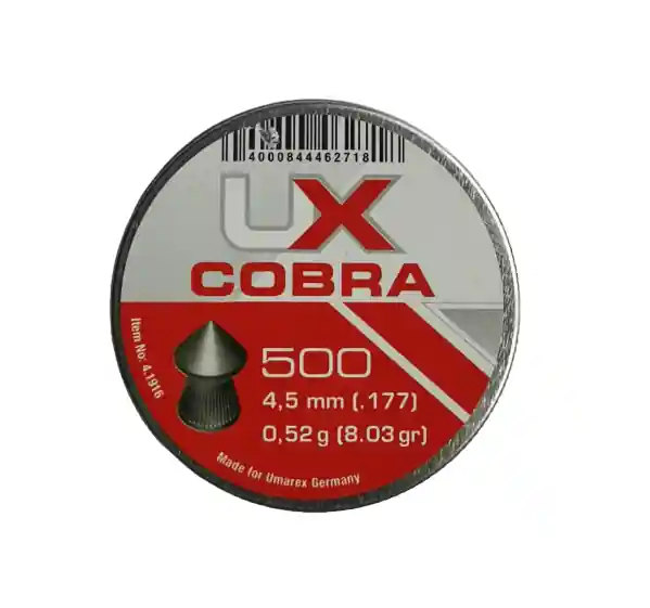 UMAREX COBRA DIABOLO cal. 4.5 / 0,52 G - 500 pz. buellistore